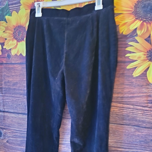 Noir Velvet black pants - Picture 13 of 16